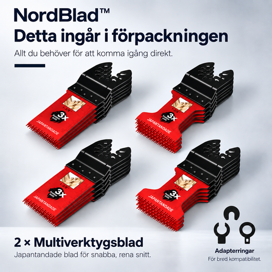 NordBlad™ - Multiverktygsblad